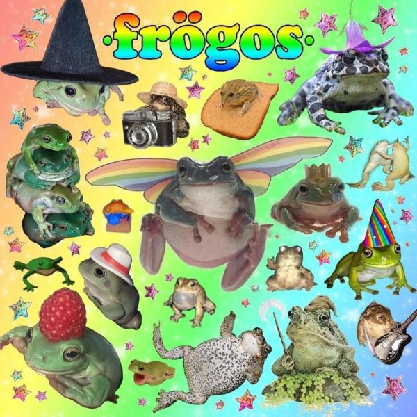 Наклейки в стиле Goblincore