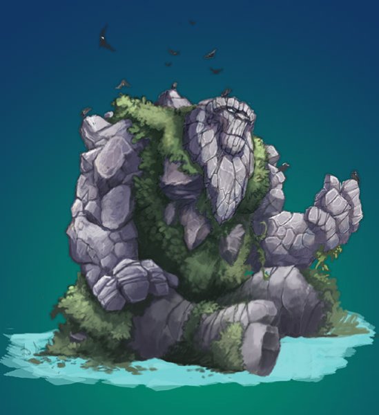 Каменный великан варкрафт