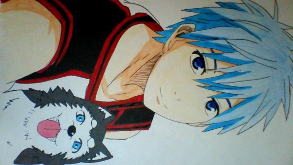 Аниме баскетбол Куроко для срисовки