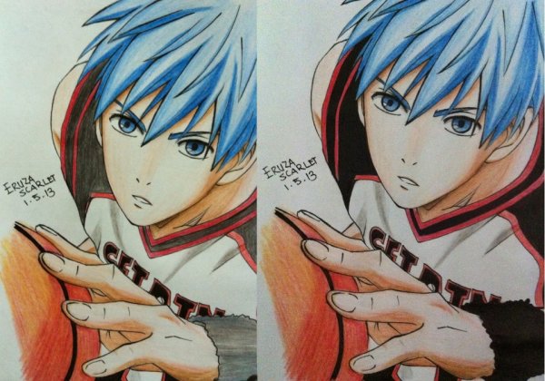 Баскетбол Куроко нарисовать