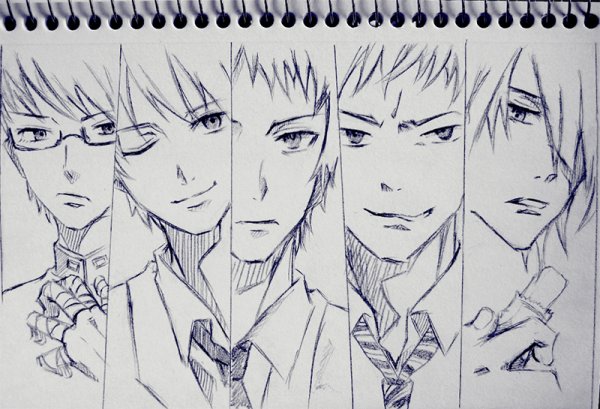 Баскетбол Куроко для срисовки