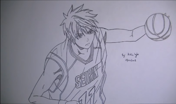 Баскетбол Куроко для срисовки