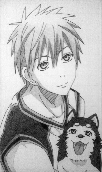 Баскетбол Куроко для срисовки Куроко