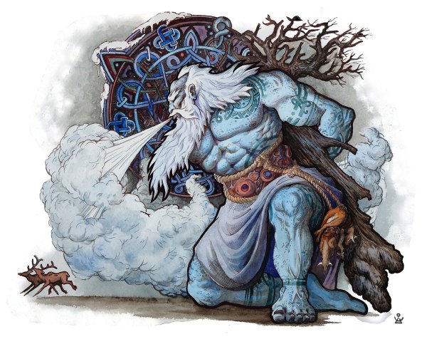 Гигант Имир Скандинавская мифология