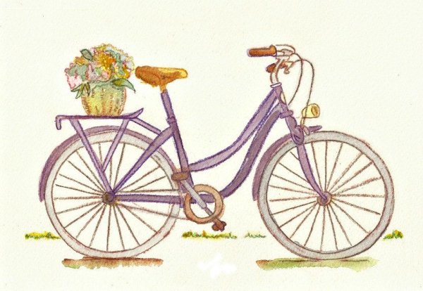 Велосипед для раскрашивания