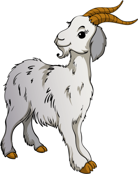 Коза картинка для детей