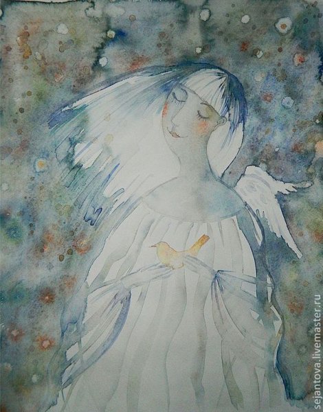 Олеся Сержантова картины ангелы