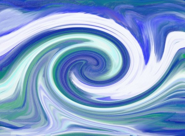 Абстракция волны