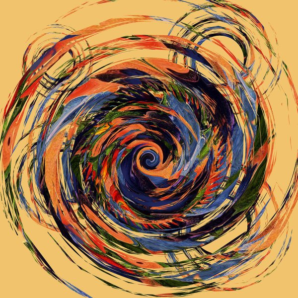 Абстрактная композиция водоворот