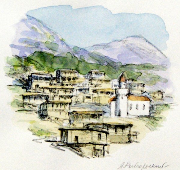 Сакля горца