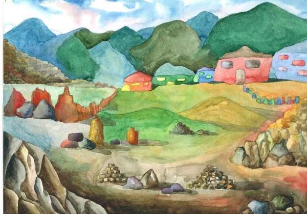 Сакля в Алупке Левитан