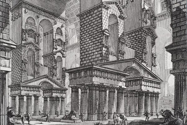 Джованни Баттиста Пиранези бумажная архитектура