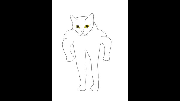 Нарисовать кота ЪУЪ