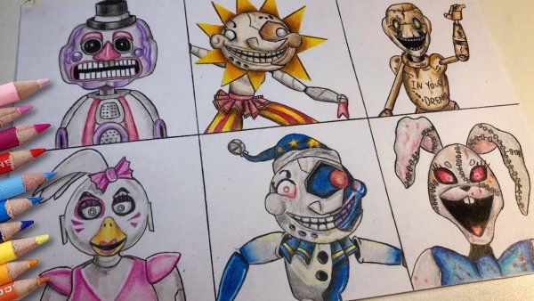 АНИМАТРОНИКИ солнце и Луна АНИМАТРОНИКИ