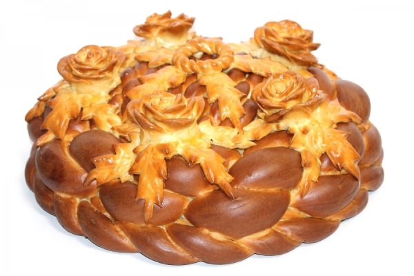 Русский каравай с солью