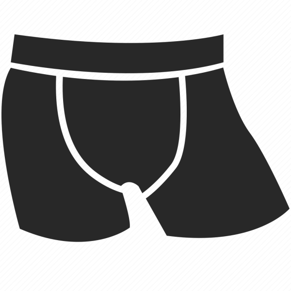 Значок трусы женские