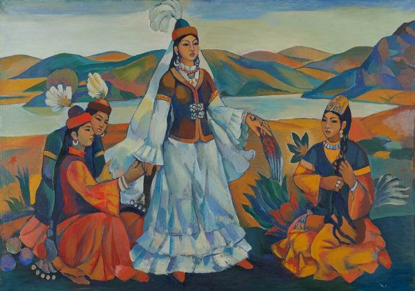 Шаймардан Сариев картины