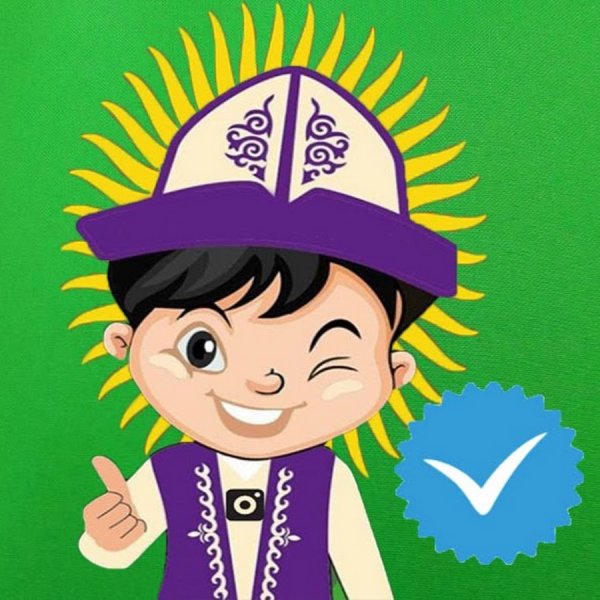 Казах мультяшный