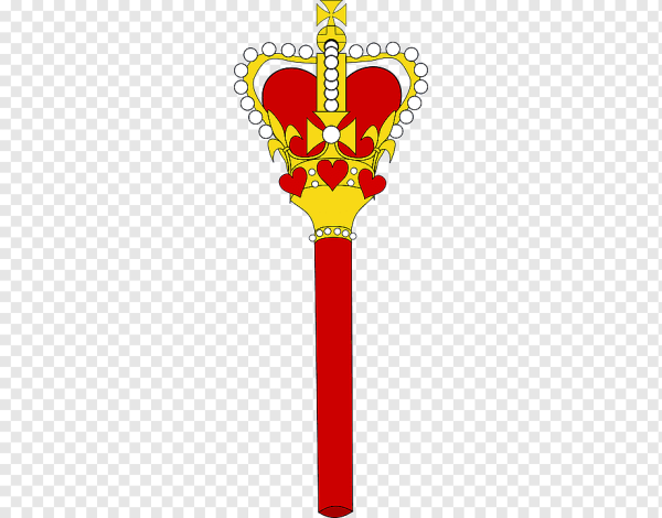 Скипетр на прозрачном фоне