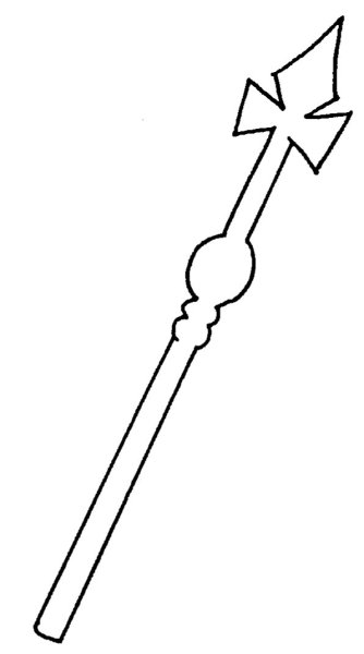 Волшебная палочка раскраска