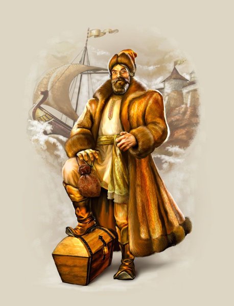 Купцы в древней Руси