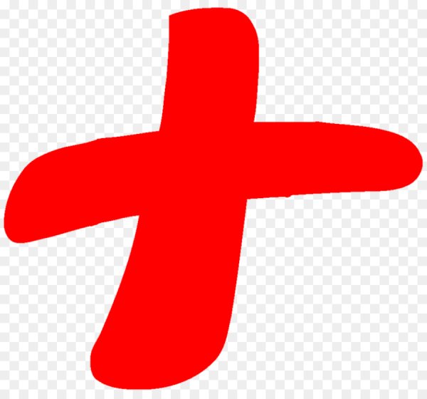 Красный плюсик