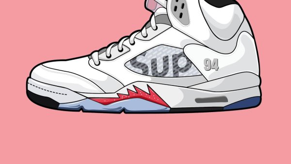 Кроссовки найк Джордан арт