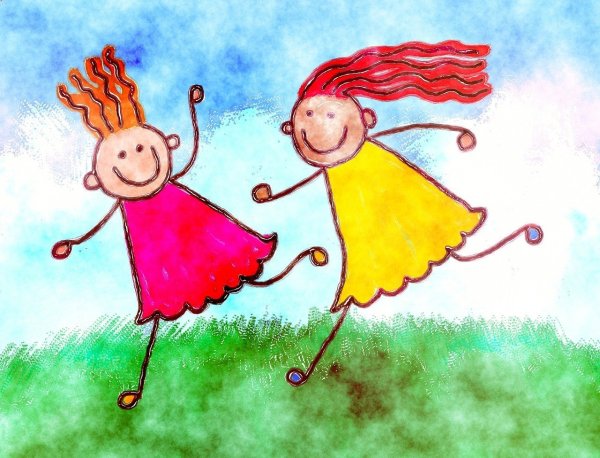 Радость рисунок