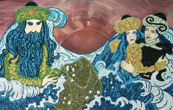 Дочь Байкала Ангара и богатырь Енисей