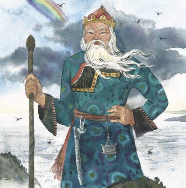 Бурятская сказка богатырь Байкал