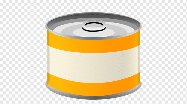 Рисунок консервной банки