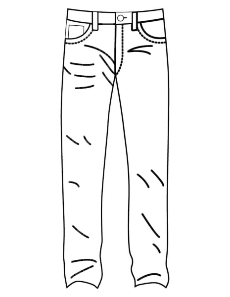 Рисунки на джинсах