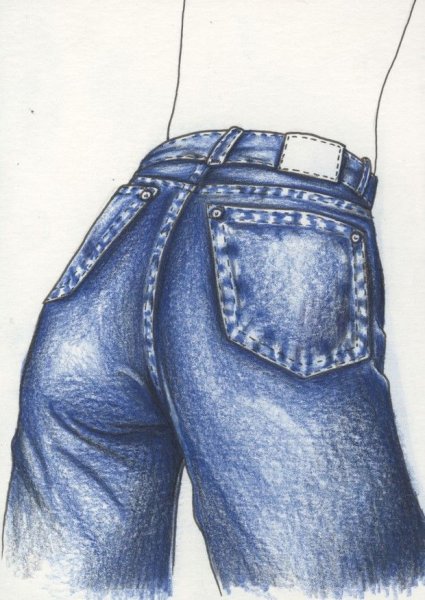 Что нарисовать на джинсах
