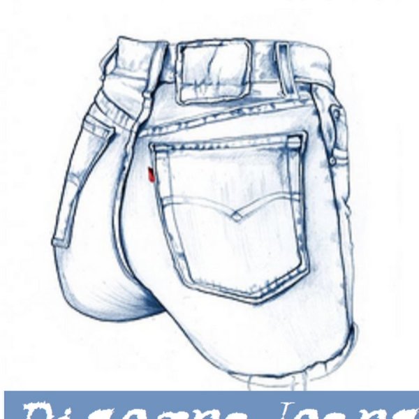 Технический эскиз брюк