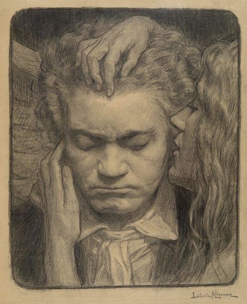 Музыкальный композитор Бетховен