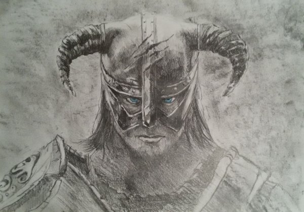 Довакин карандашом