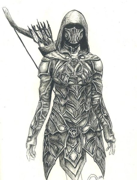 Символ дракона из Скайрима