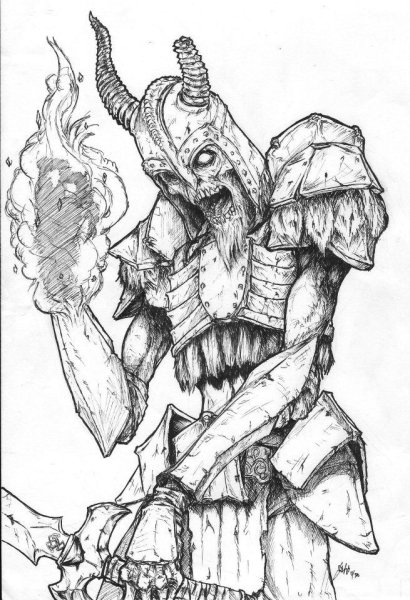 Мультяшный скайрим