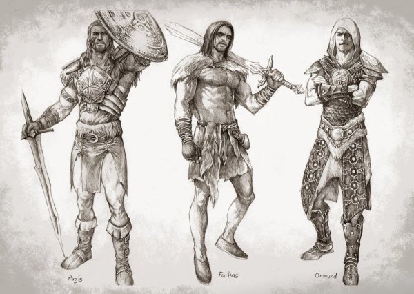 Довакин раскраска