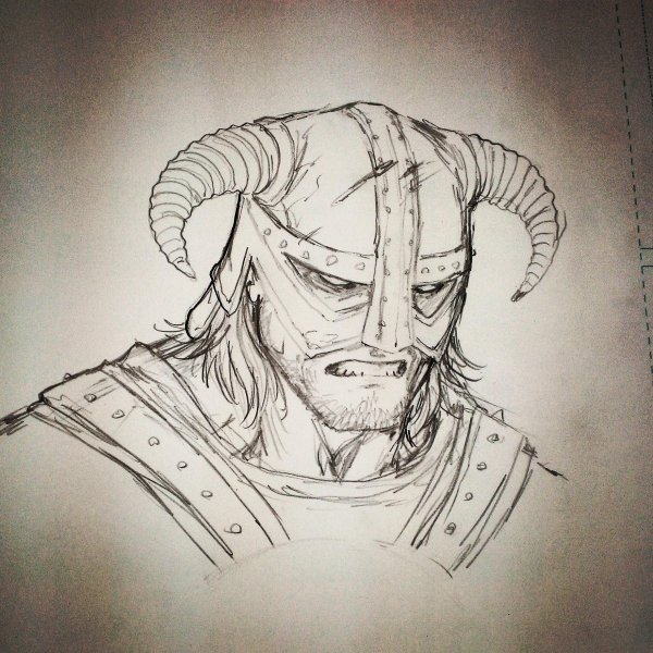 Раскраски Скайрима