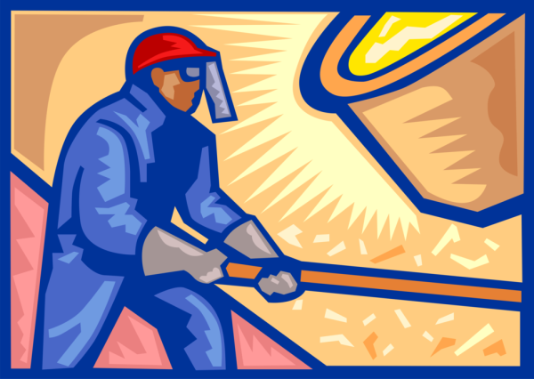 Рисунок ко Дню металлурга детские