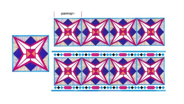 Геометрический орнамент в п