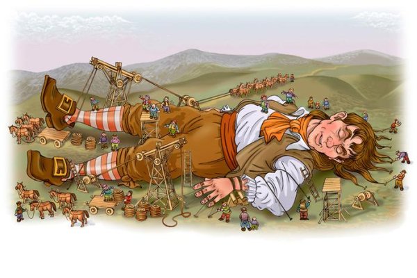 Гулливер Гравюры