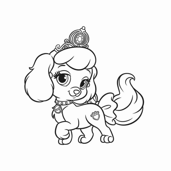 Раскраски Шарлотта Земляничка питомцы