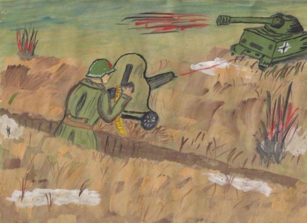 Героический рисунок