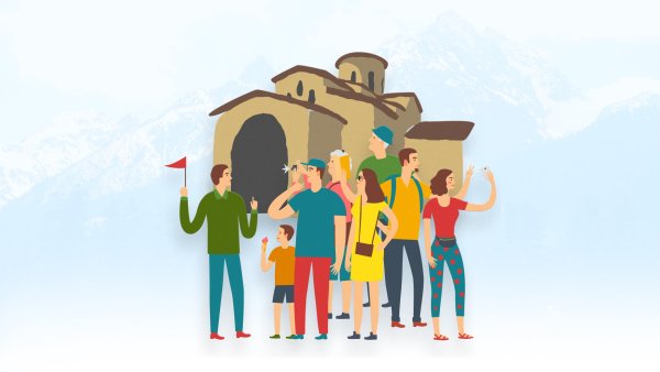 Экскурсия иллюстрация