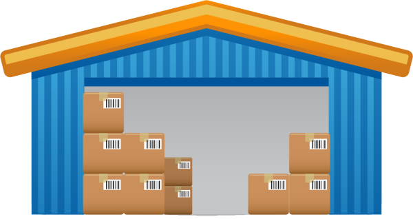 Склад без фона