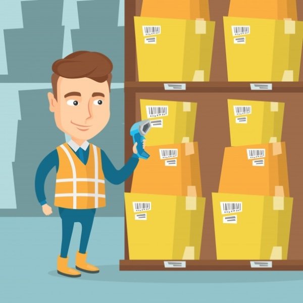 Склад иллюстрация