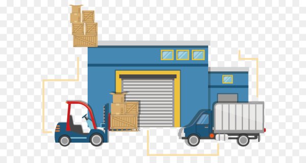 Склад грузовой вектор