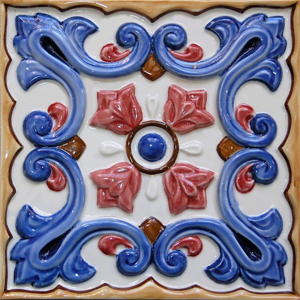 Муравленый изразец